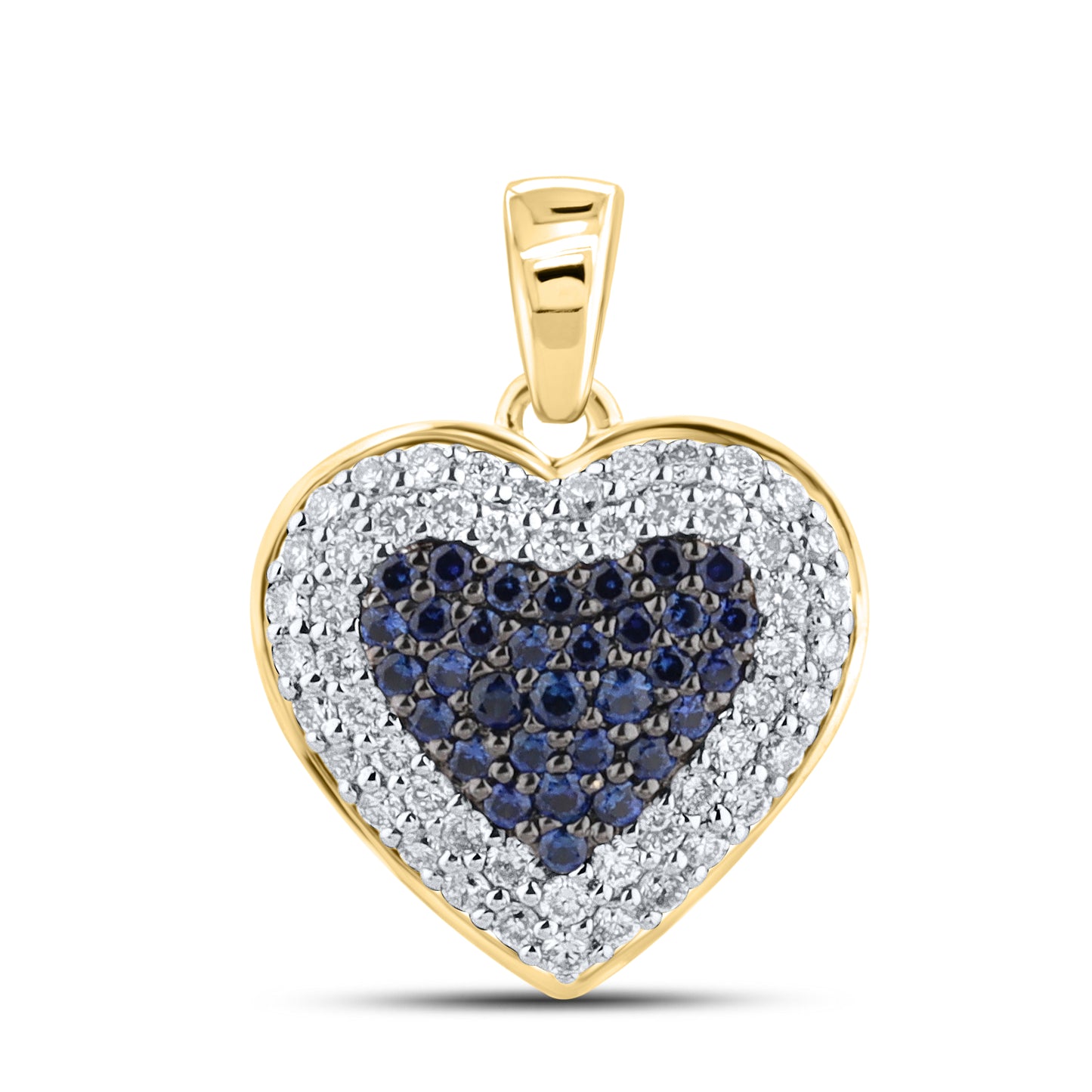 14kt Yellow Gold 0.50 CTW Lab Diamond Pendant