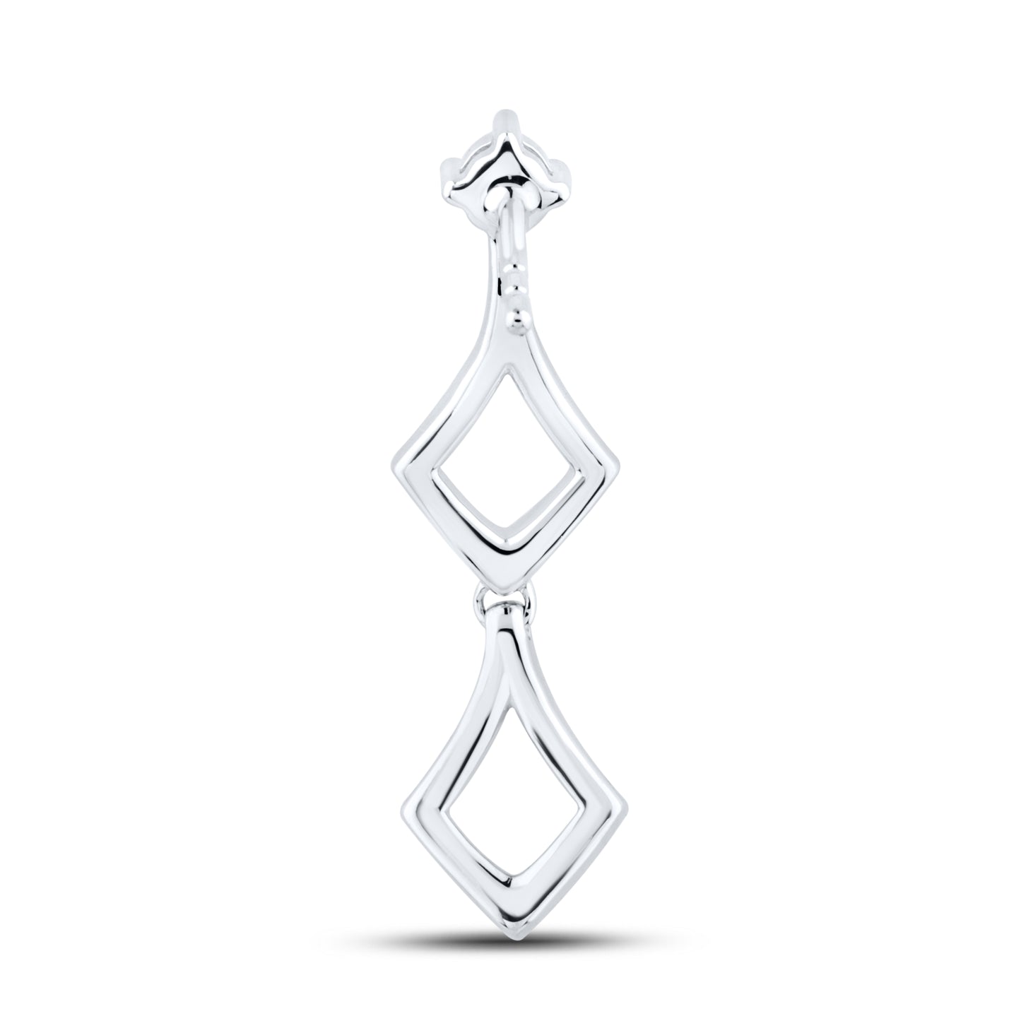 14kt White Gold 0.60 CTW Lab Diamond Earrings