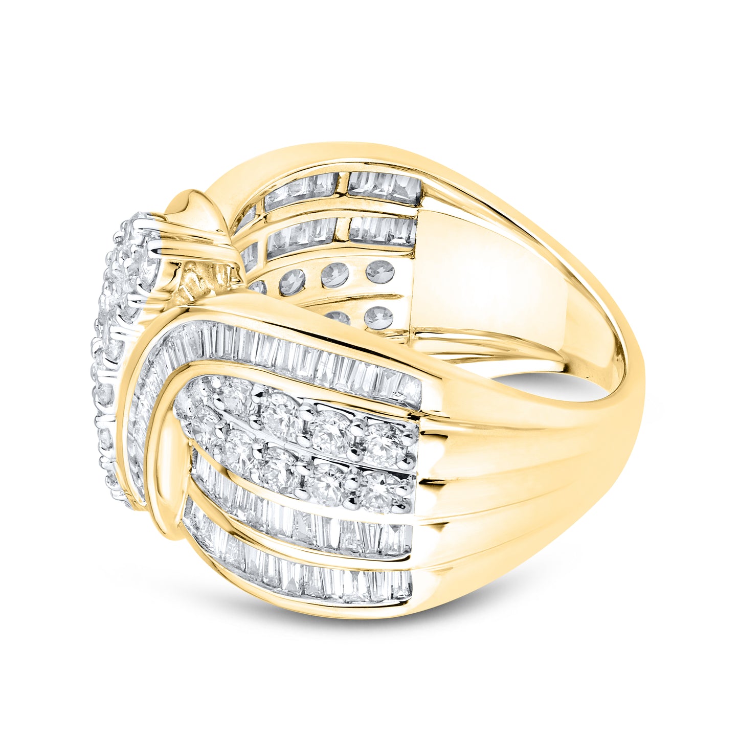14kt Yellow Gold 2.04 CTW Lab Diamond Band
