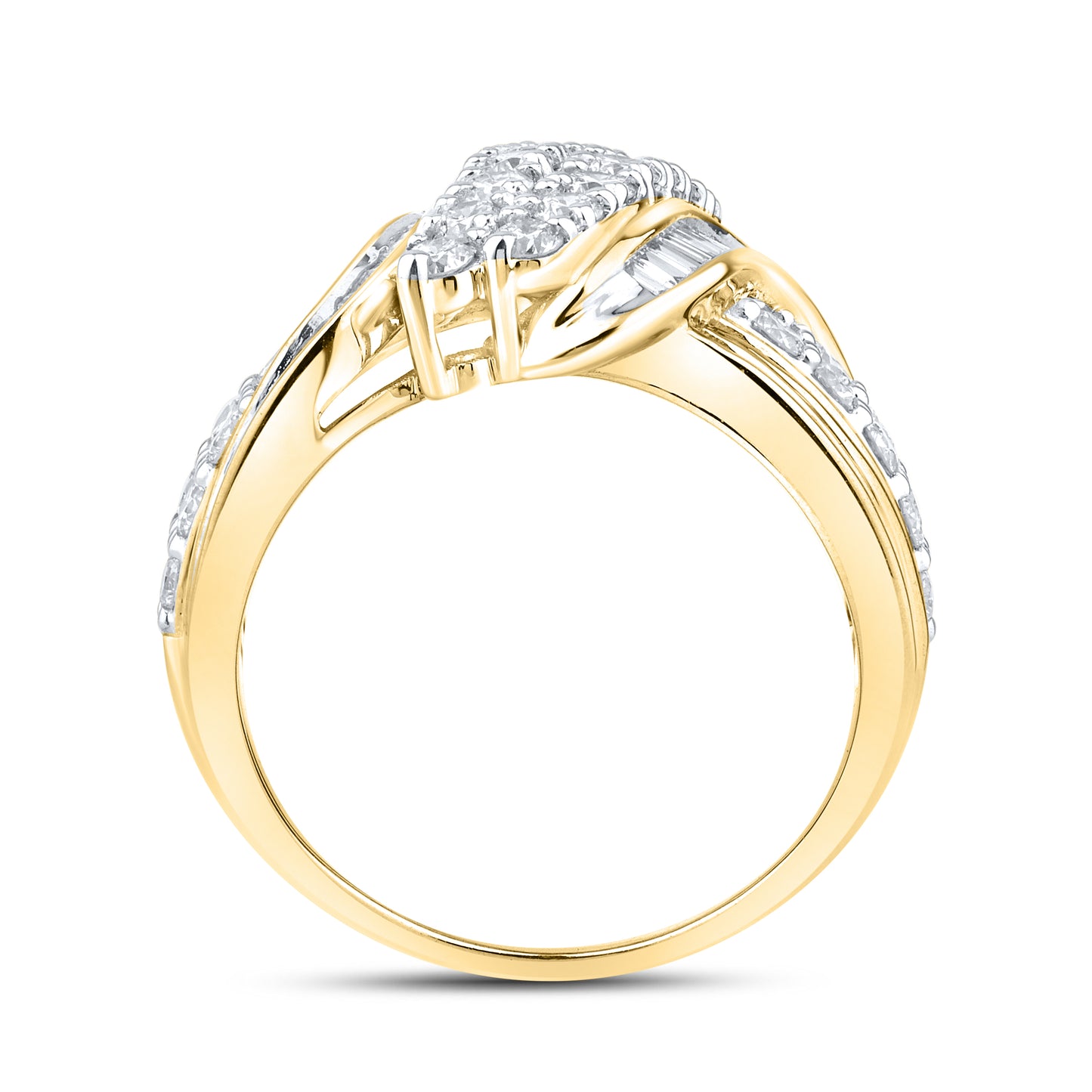 14kt Yellow Gold 2.04 CTW Lab Diamond Band