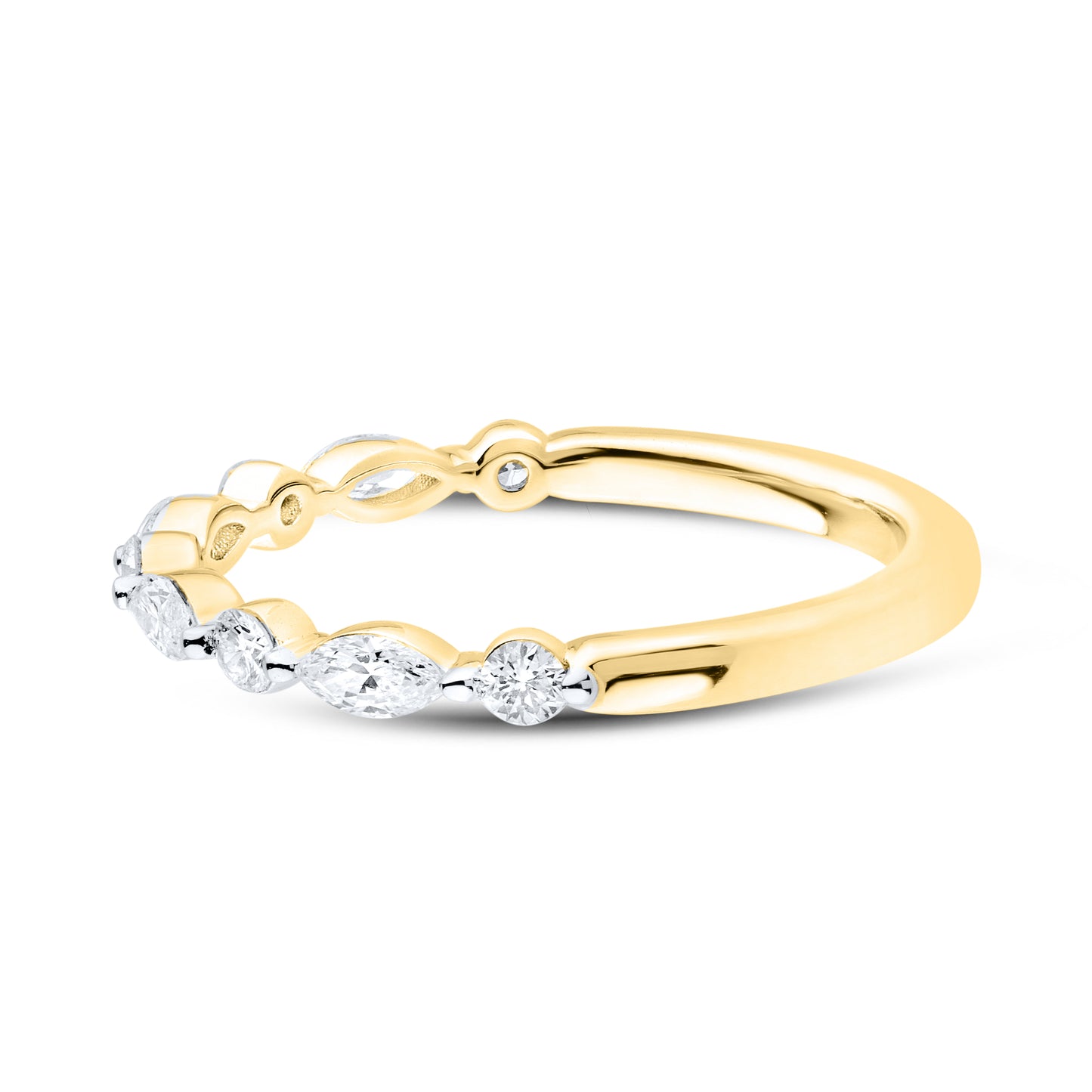 14kt Yellow Gold 0.46 CTW Lab Diamond Band