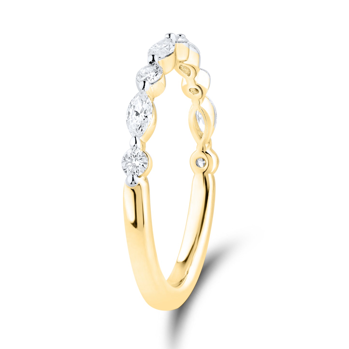 14kt Yellow Gold 0.46 CTW Lab Diamond Band