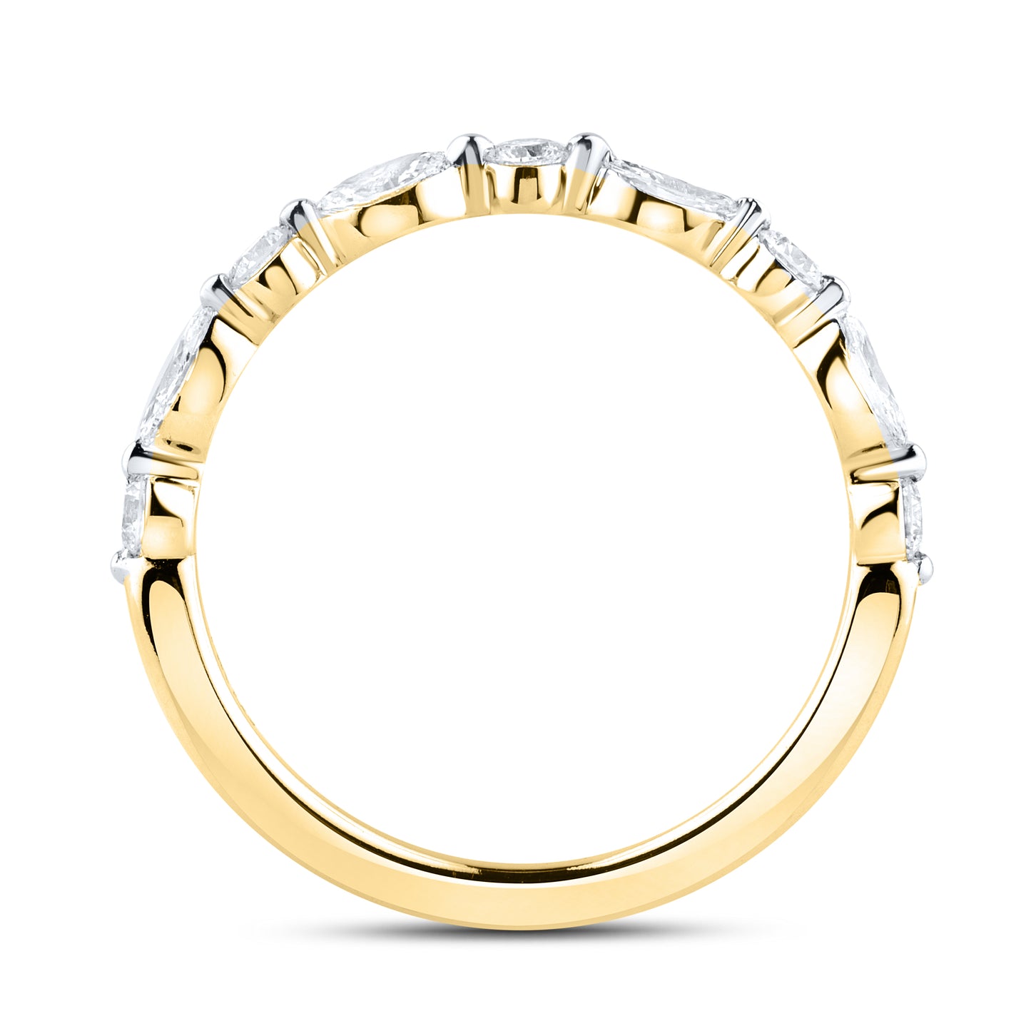 14kt Yellow Gold 0.46 CTW Lab Diamond Band