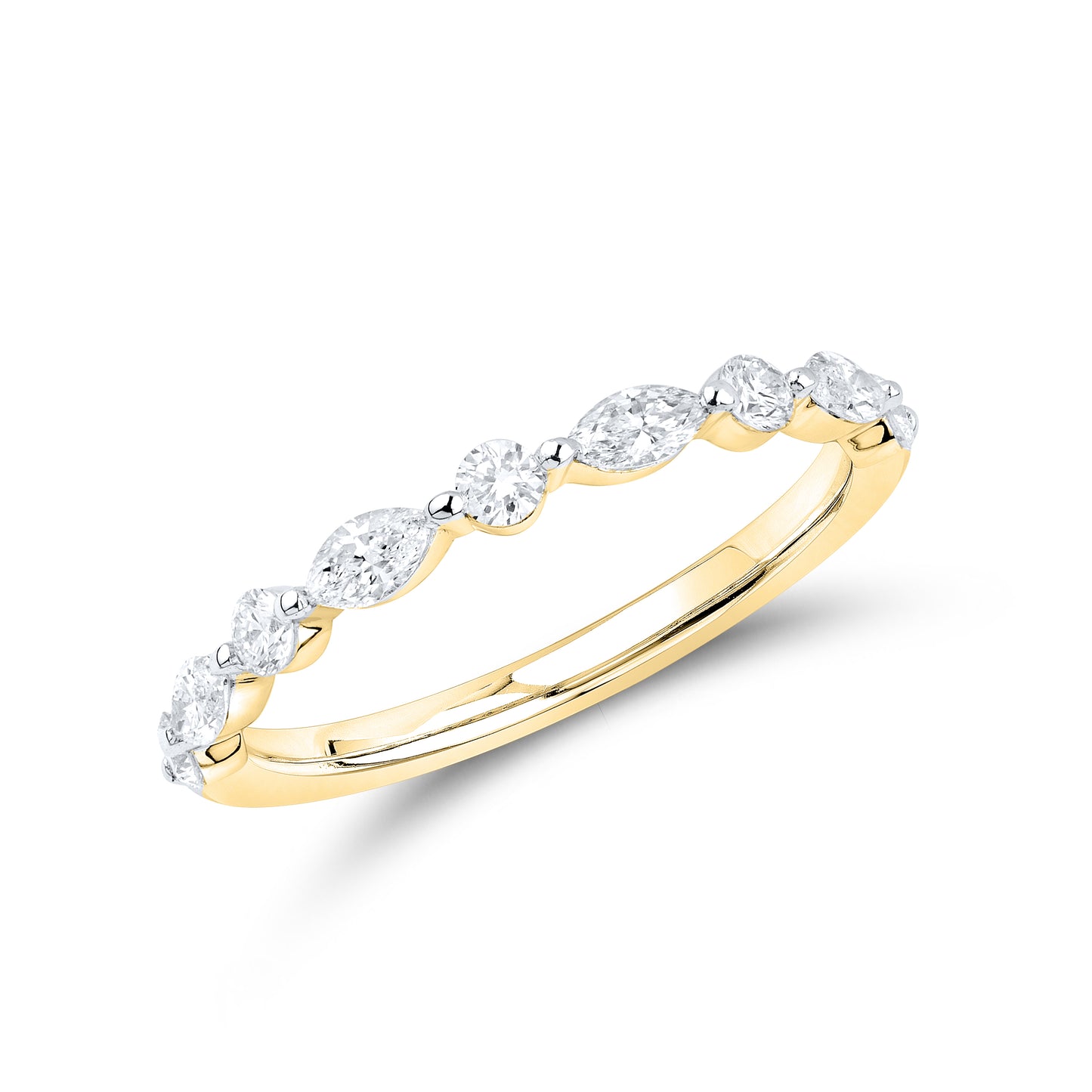 14kt Yellow Gold 0.46 CTW Lab Diamond Band
