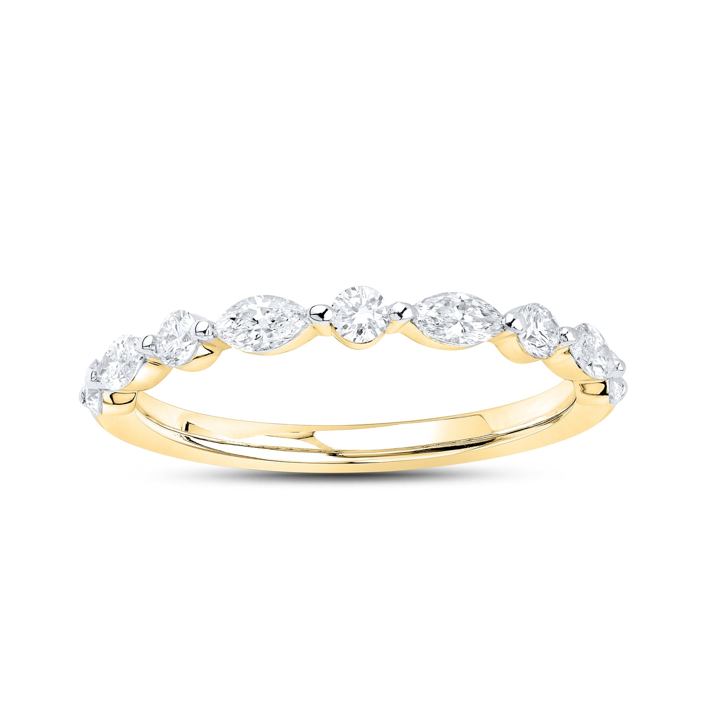 14kt Yellow Gold 0.46 CTW Lab Diamond Band