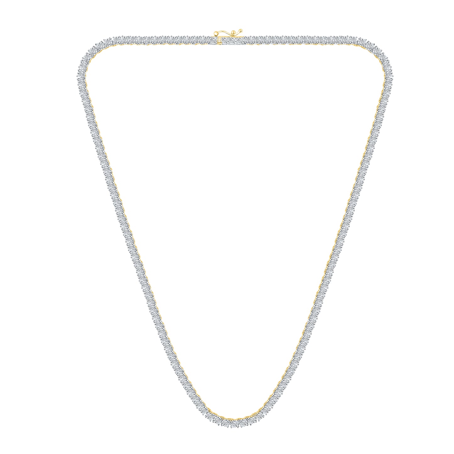 10kt yellow gold 1.40ctw Tennis Chain