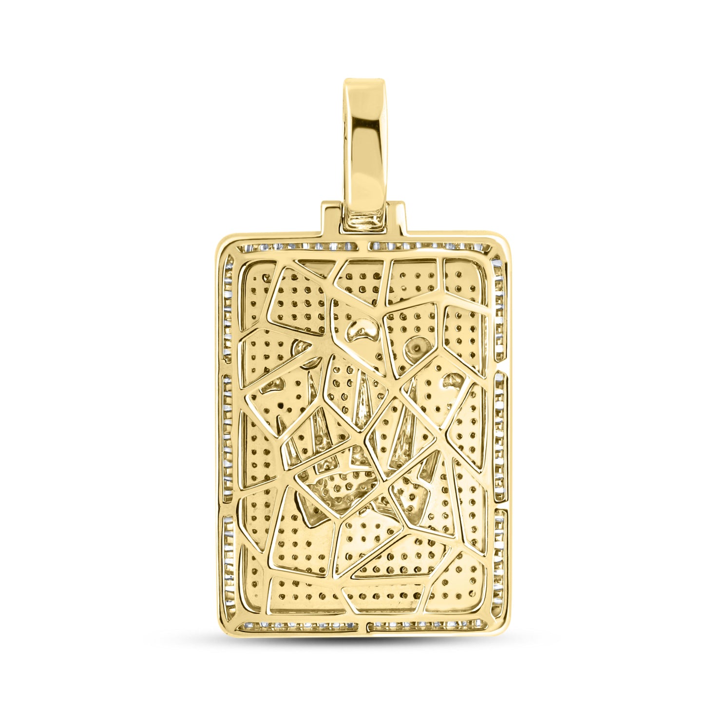 10kt Yellow Gold 1.85 CTW Diamond Crown Charm