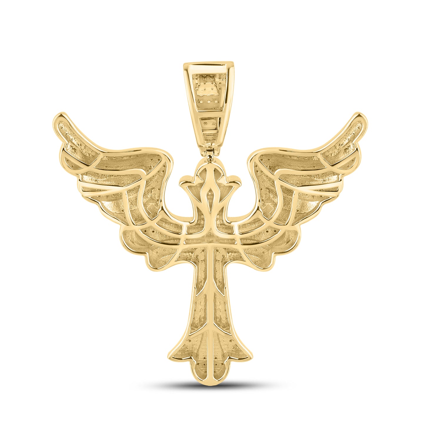 10kt Yellow Gold 0.79 CTW Diamond Charm