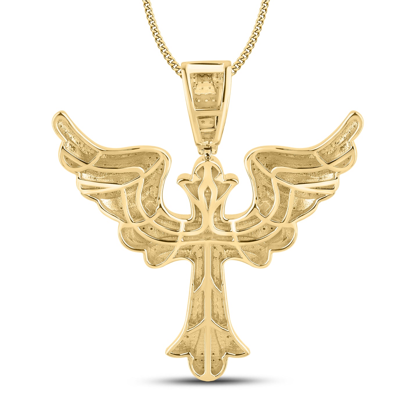 10kt Yellow Gold 0.79 CTW Diamond Charm