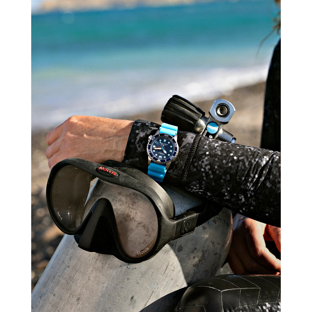 CITIZEN ECO-DRIVE PROMASTER DIVE WATCH Blue Dial