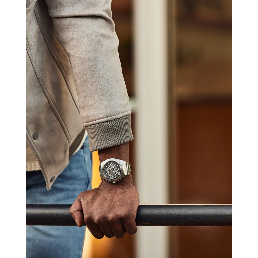 MEN ECO WR200 SS BRAC BLACK