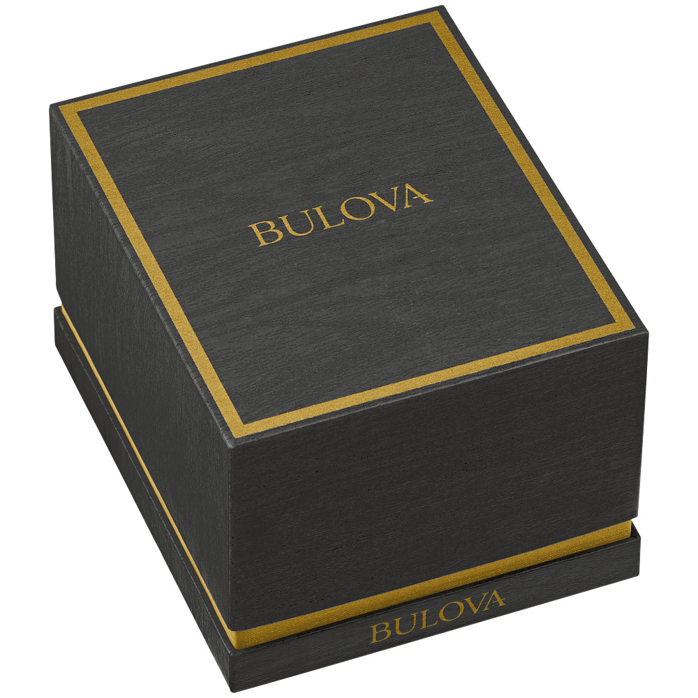 Men's Bulova Large Gemini Futuro Gold-Tone Stainless Steel Bracelet Watch | 40mm | 97A164