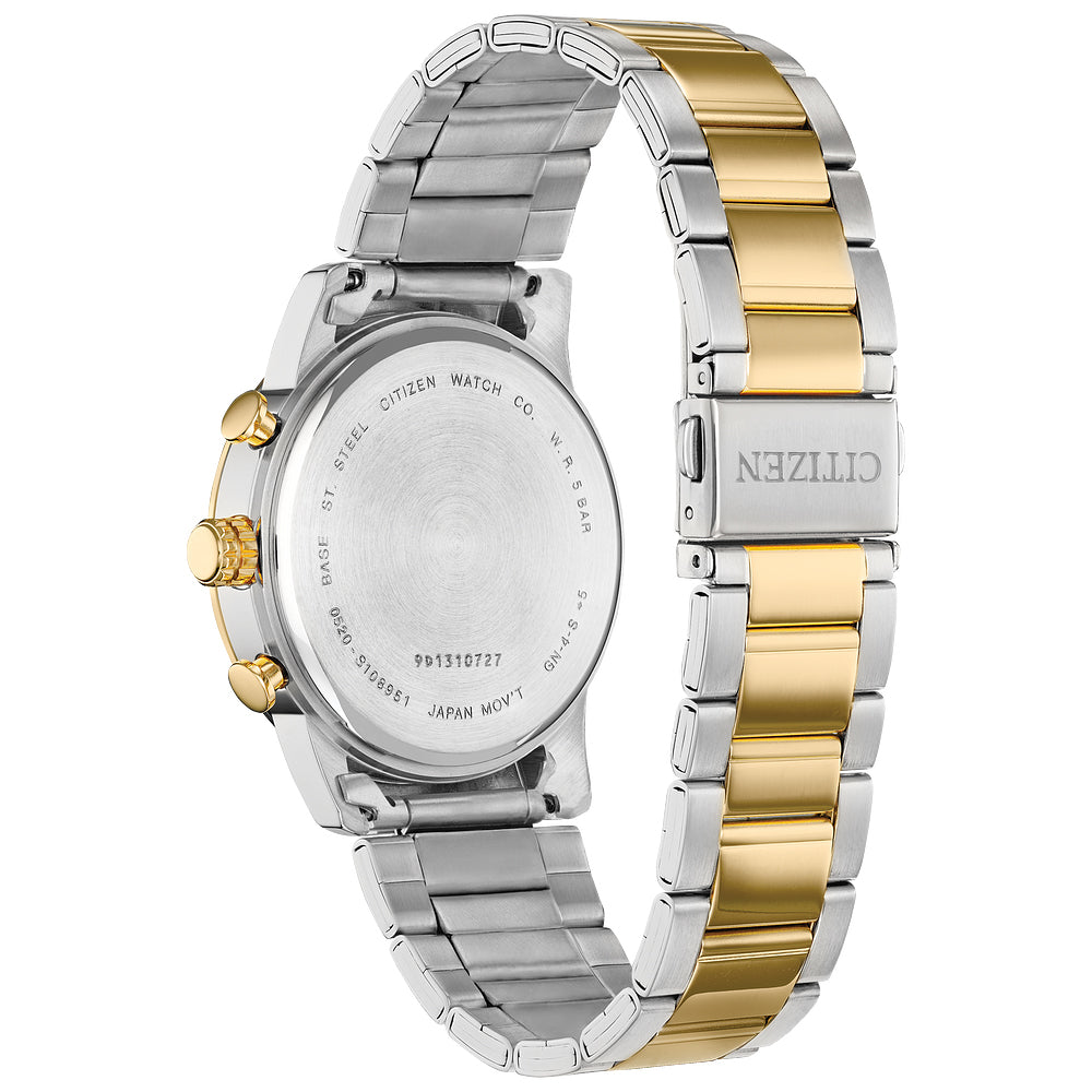 MEN QUARTZ WR50 SST BRAC BLCK