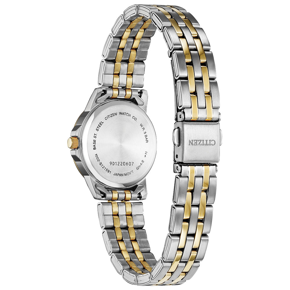 LAD QUARTZ WR50 SSTRG BRAC SILVER