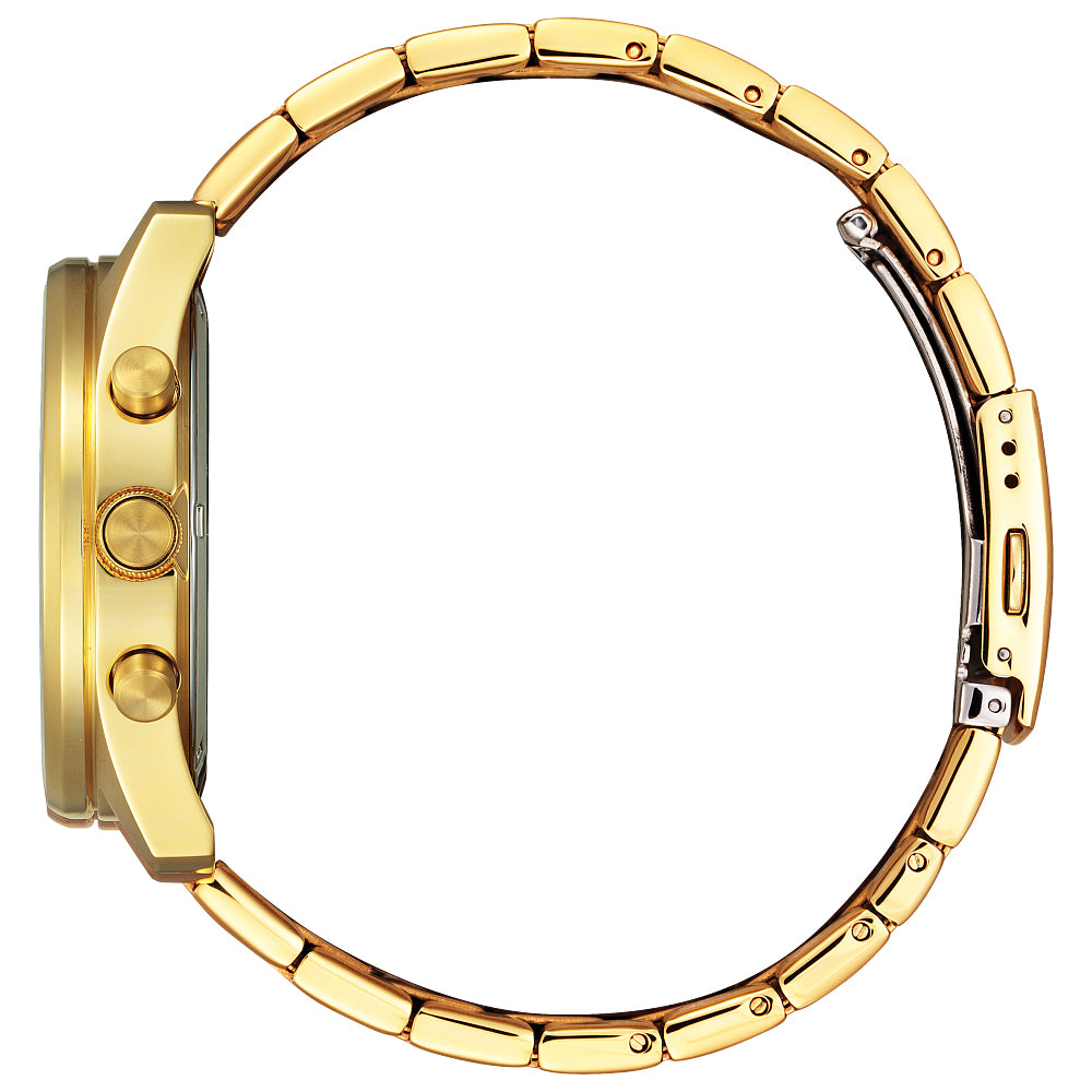 Citizen Men's Goldtone Stainless Steel Chronograph Watch - AN8192-56P
