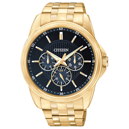 Men's Gold-Tone Stainless Steel Bracelet Watch 42mm AG8342-52L