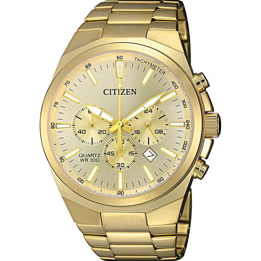 MEN QUARTZ WR100 SSG BRAC CHMP