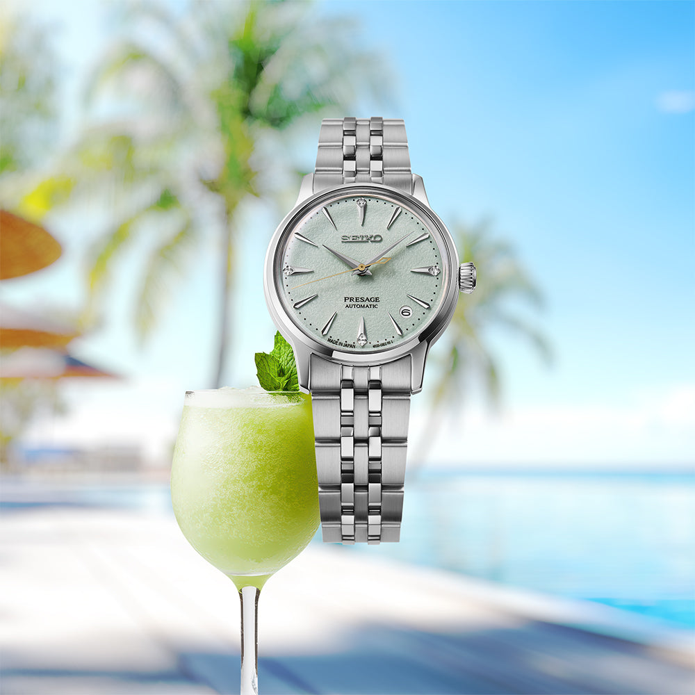Seiko Ladies Presage Automatic Watch (Diamond)