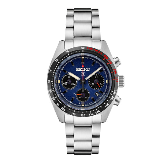 Seiko Mens Prospex Speedtimer Solar Chronograph Watch