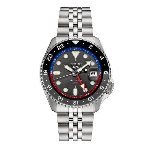 Seiko Men's 5 Sports Automatic GMT Watch  SSK019