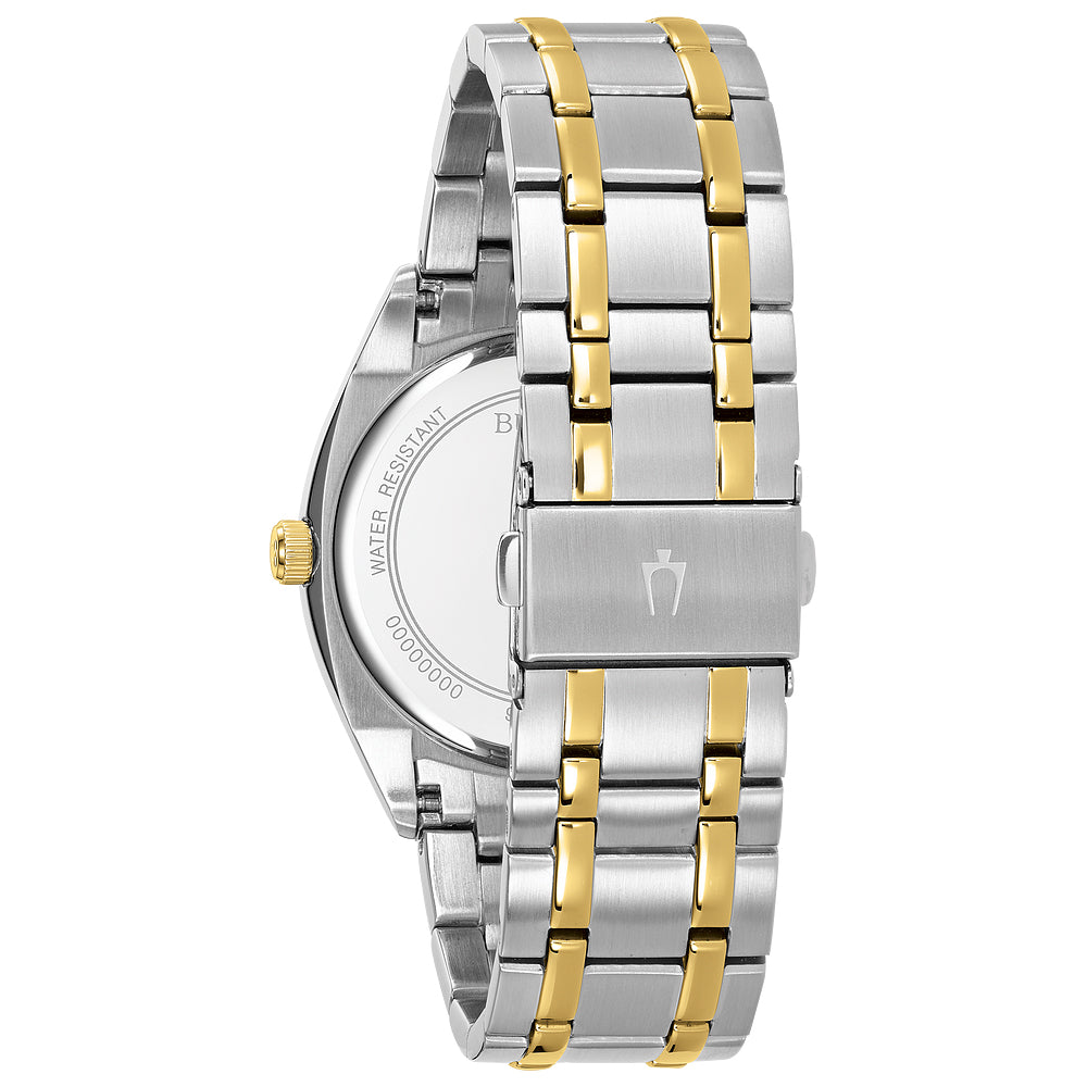 Bulova Men's Classic Two Tone Stainless Steel Watch - 98C127