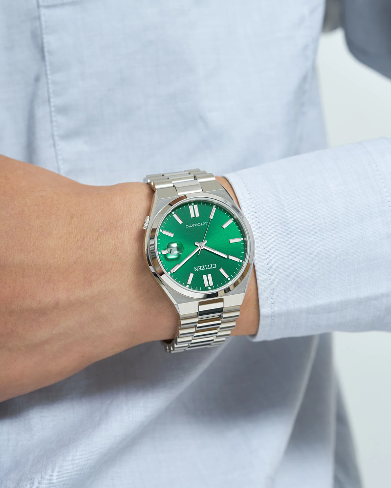 MEN AUTO WR50 SS BRAC GREN