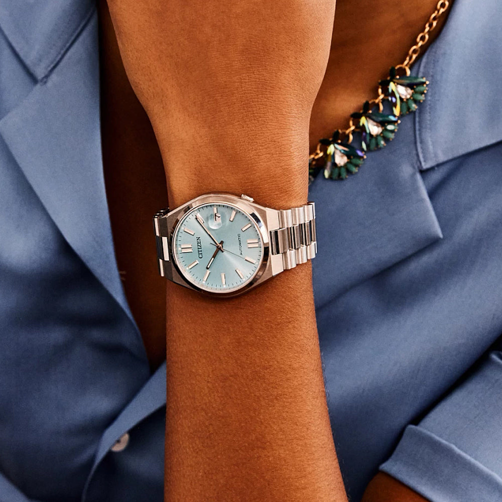 Citizen Automatic Sky Blue Men’s TSUYOSA Watch
