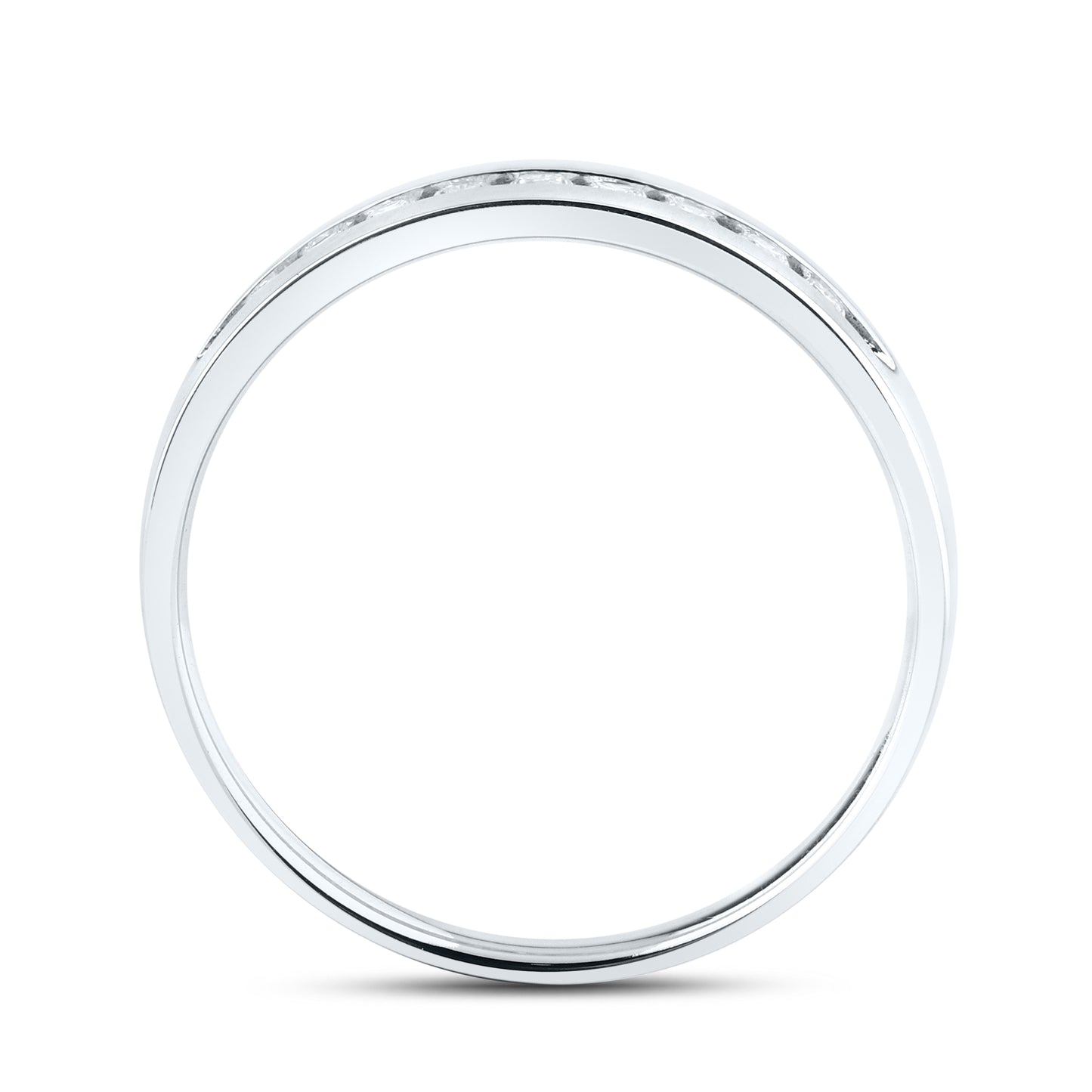 14kt White Gold 0.27 CTW Lab Diamond Men’s Ring