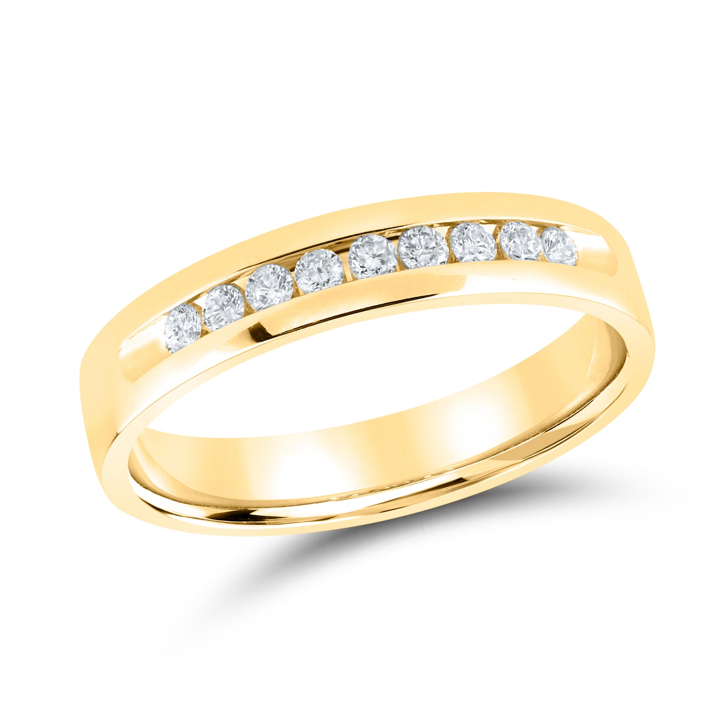 10kt Yellow Gold 0.27 CTW Men’s Diamond Ring