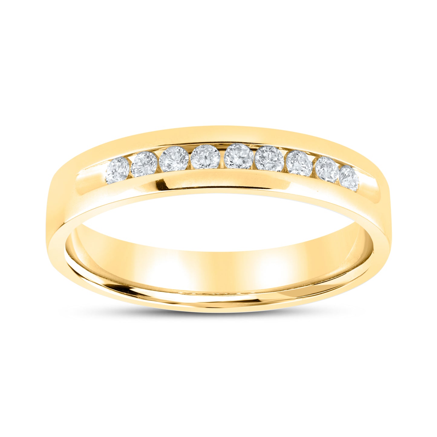 10kt Yellow Gold 0.27 CTW Men’s Diamond Ring