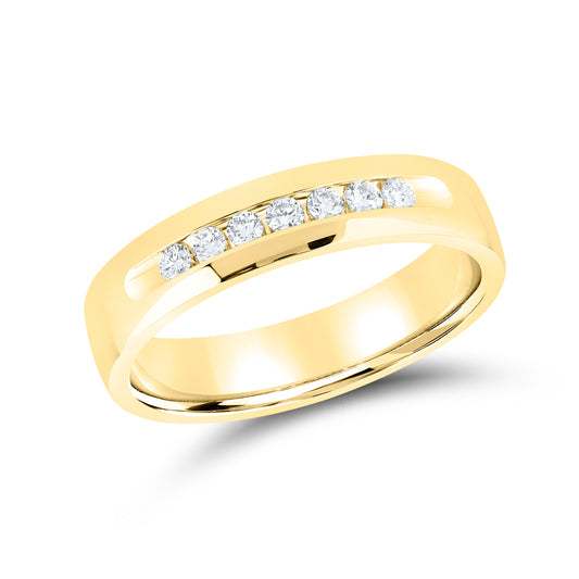 10kt Yellow Gold 0.24ctw Men’s Diamond Ring