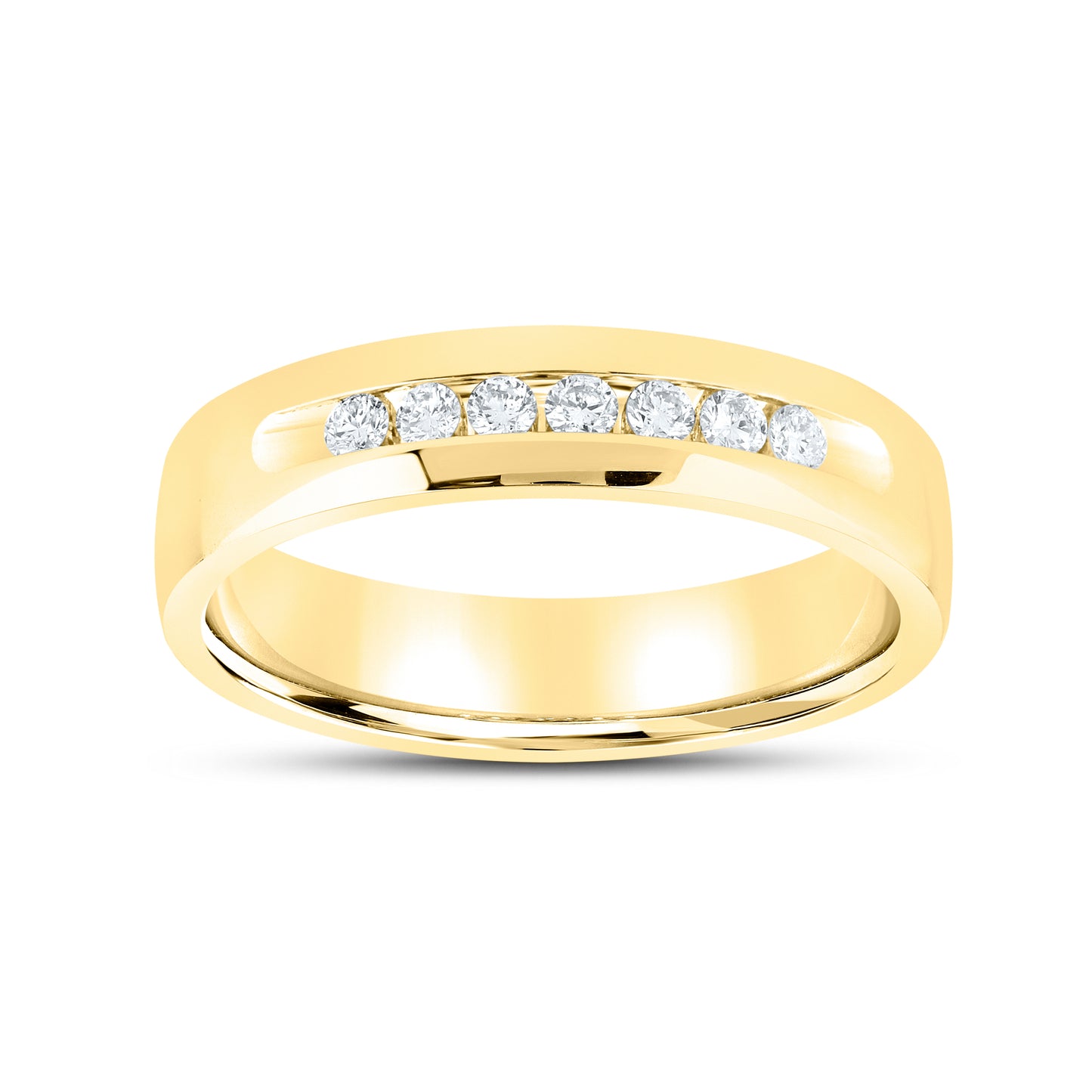 10kt Yellow Gold 0.24ctw Men’s Diamond Ring