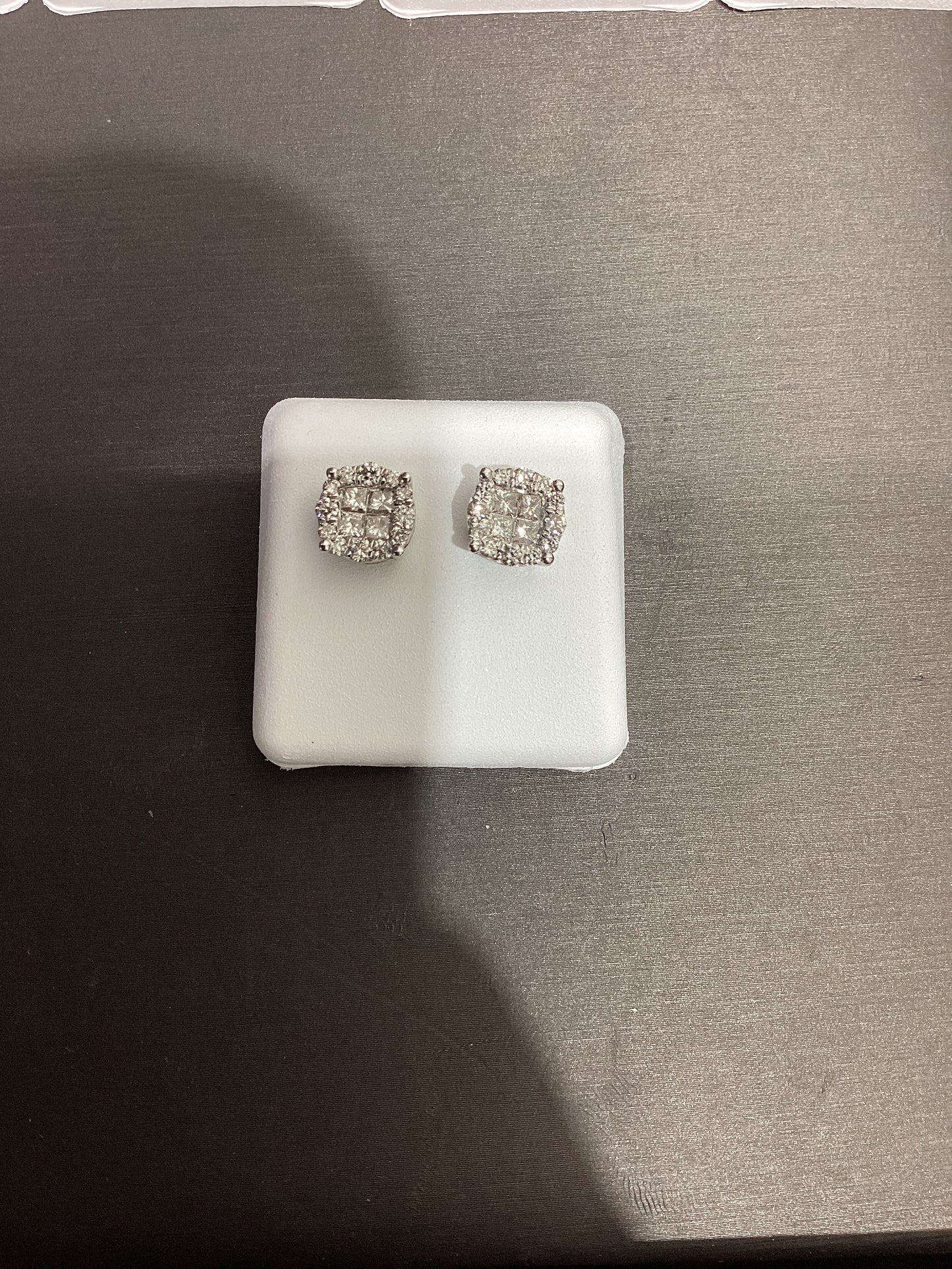 14kt White Gold 1 CTW Natural Diamond Earrings