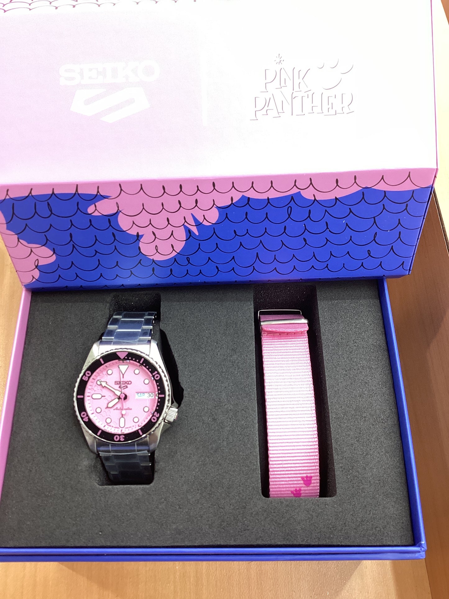 Seiko Automatic Limited Edition Pink Panther Watch