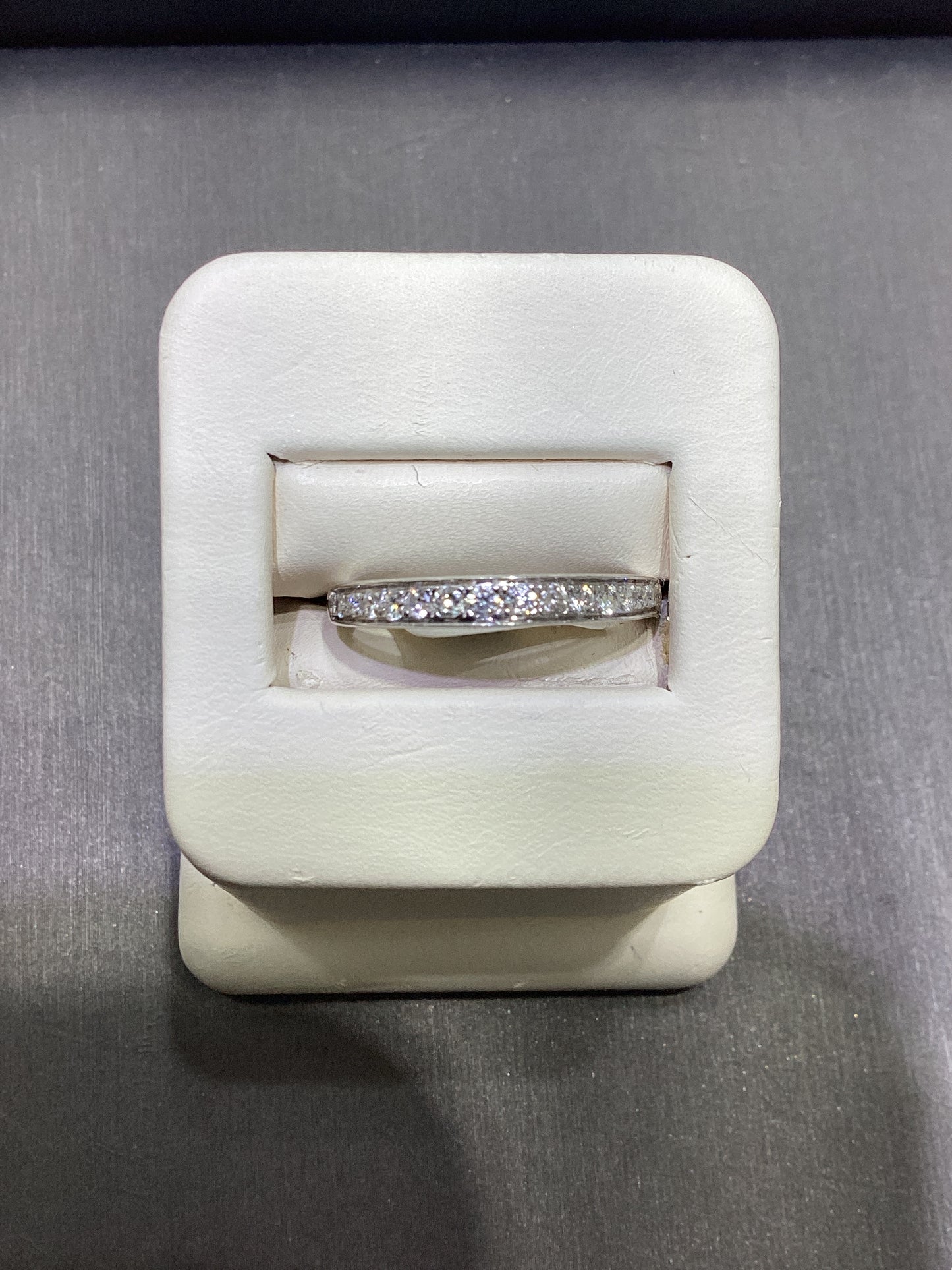 14kt White Gold 0.25 CTW Natural Diamond Band