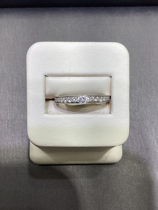 14kt White Gold 0.25 CTW Natural Diamond Band