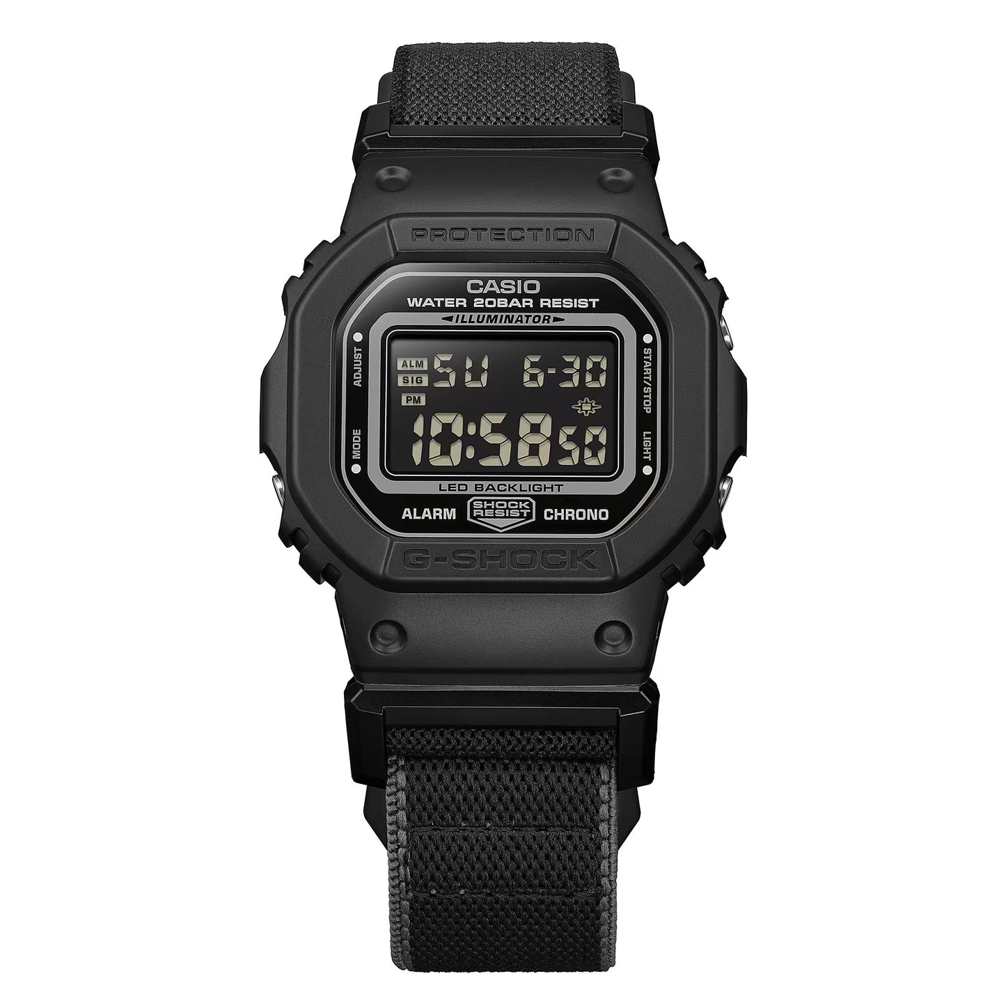 Casio G-SHOCK DW-5600MNC-1 Black Quartz Resin Fabric