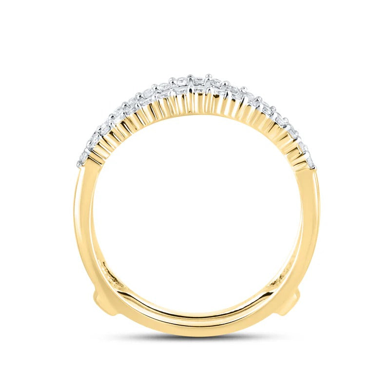 14kt Yellow Gold 0.26 CTW Natural Diamond Enhancer