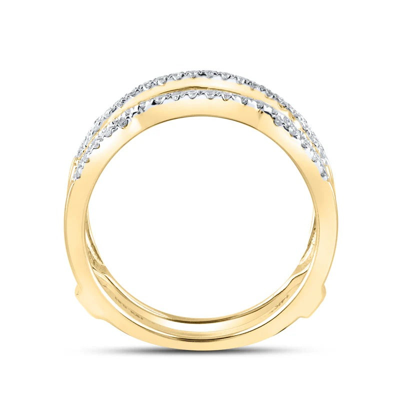 14kt Yellow Gold 0.31 CTW Natural Diamond Enhancer
