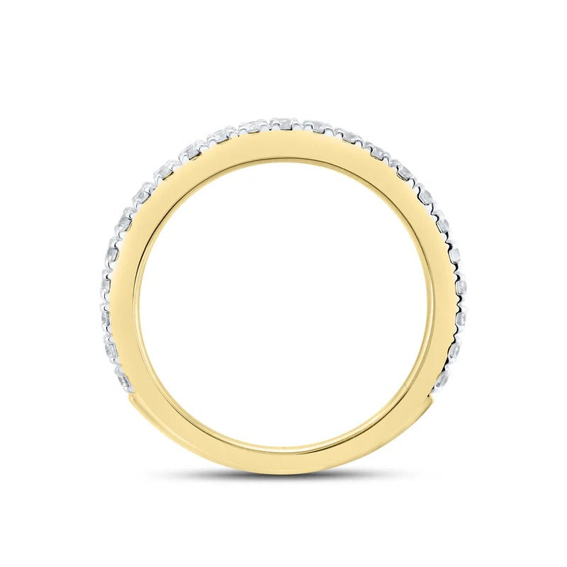 14kt Yellow Gold 0.50 CTW Natural Diamond Band