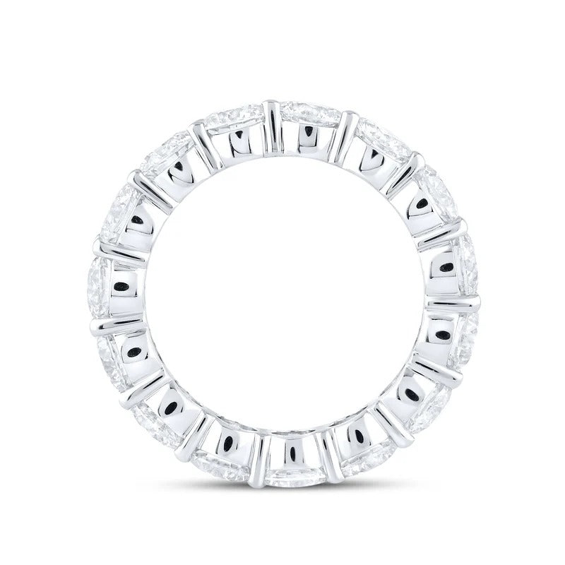 14kt White Gold 3.73 CTW Eternity Lab Diamond Band