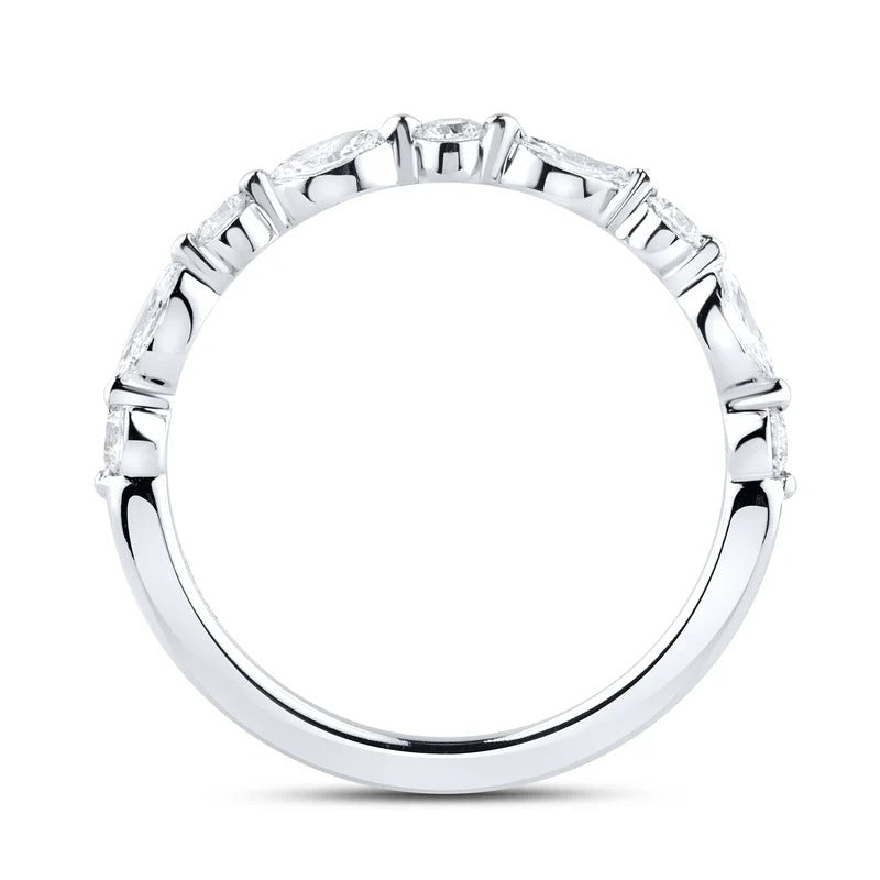 14kt White Gold 0.47 CTW Lab Diamond Band