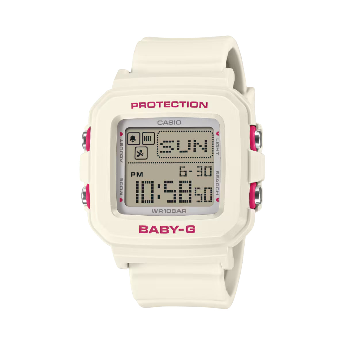 G-Shock Women's Casio Baby-G BGD-10 Series Digital Resin Strap Watch
