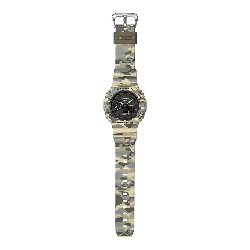 G-Shock Natural Camo Analog & Digital Watch GA2100CM-5A