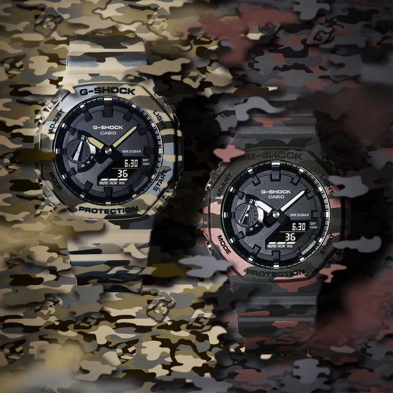G-Shock Men's Ana-Digi Camo Resin Strap Watch