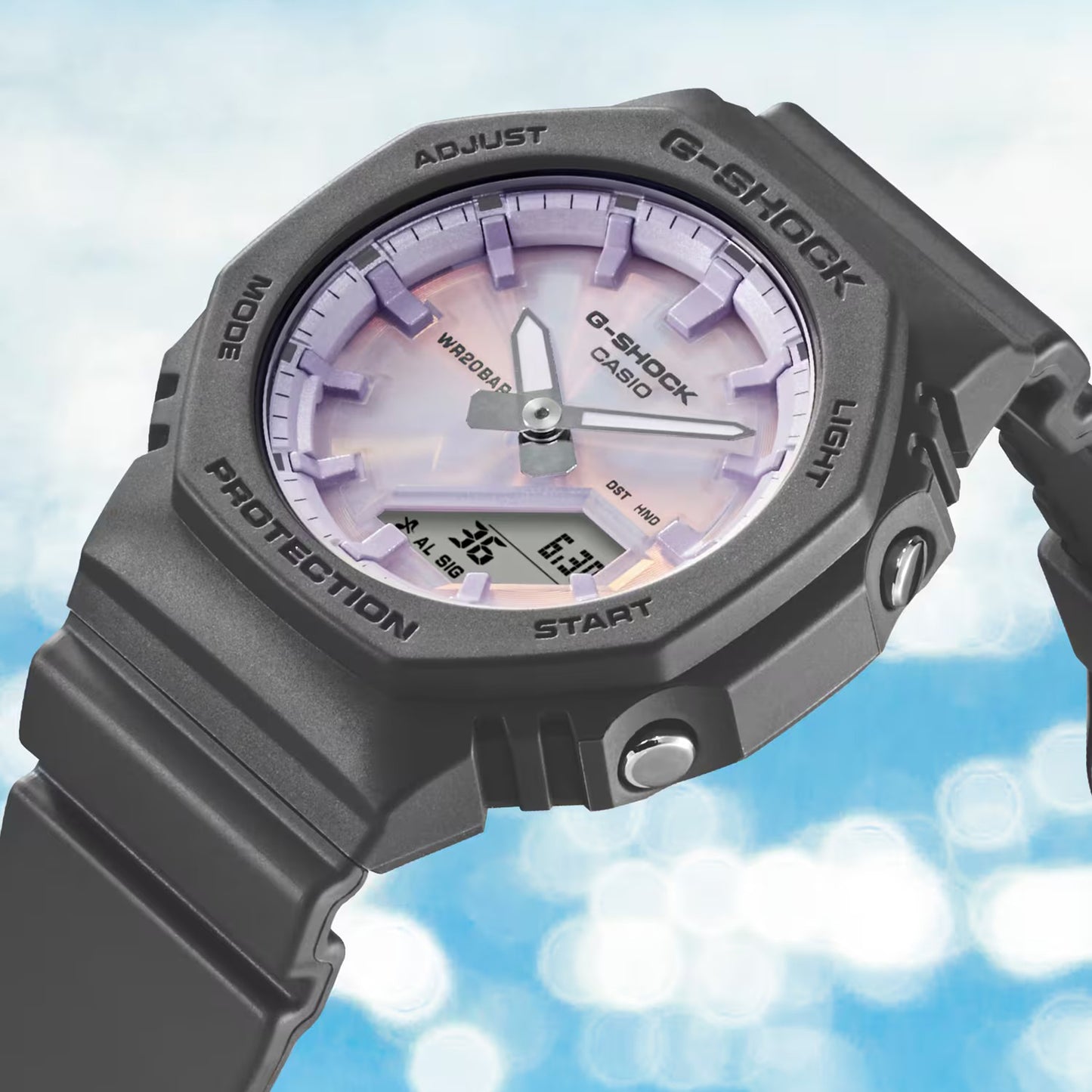 CASIO G-SHOCK GMA-P2100PC-1A Polarized Dial Series Analog Digital Watch