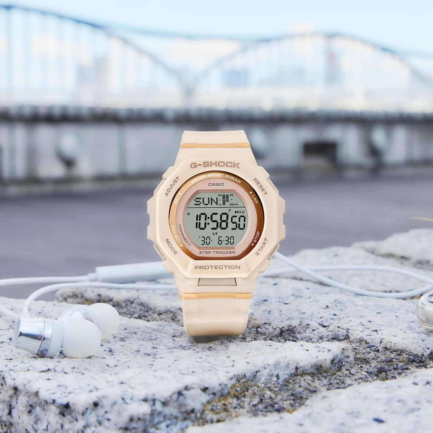 Casio CASIO G-SHOCK GMD-B300-4 Digital Men's Watch Pink Unisex Women's Quartz