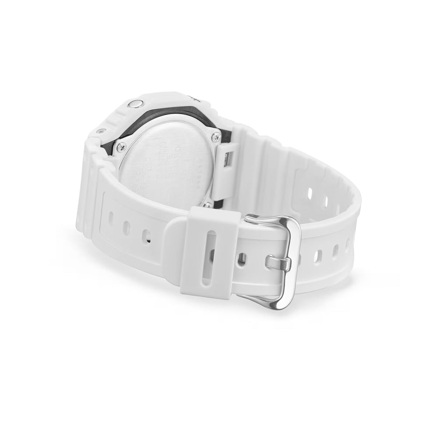 Men's Casio Tone-on-Tone G-SHOCK Analog/Digital Display Watch in White (Model GA2100-7A7)