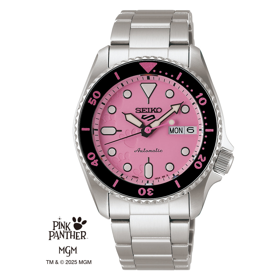 Seiko Automatic Limited Edition Pink Panther Watch