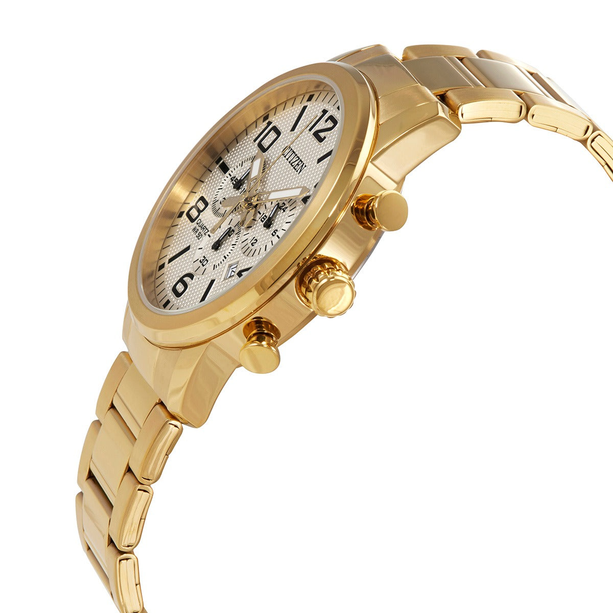 Citizen Chronograph Quartz Champagne Dial Men's Watch AN8052-55P
